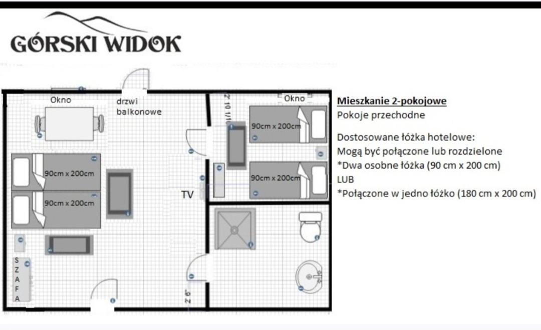 Gorski Widok Karpacz Apartamenty I Pokoje- Salon Kominkowy Dış mekan fotoğraf