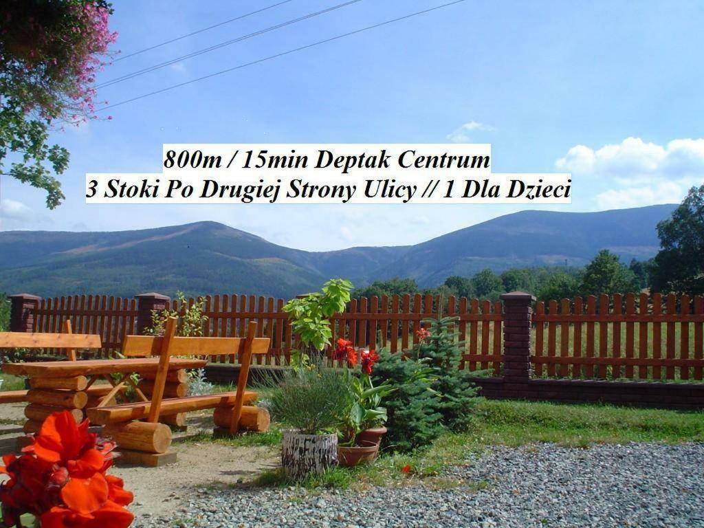 Gorski Widok Karpacz Apartamenty I Pokoje- Salon Kominkowy Dış mekan fotoğraf